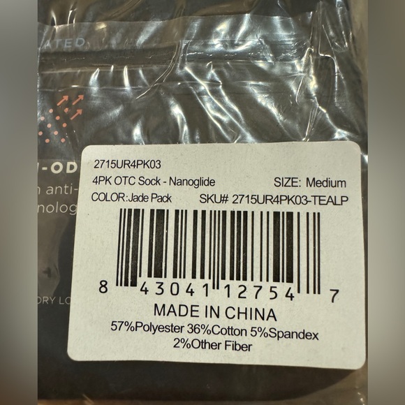 🧦 New! Tommie Copper 4 Pack Compression Socks - Picture 4 of 8